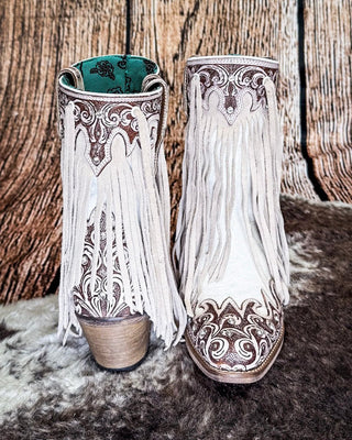Myra Bag - Hannah Canyon - Fringed - Boots - Footwear - Bronco Western Supply Co.