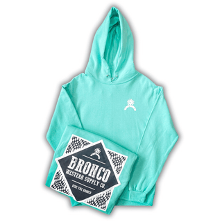 Havasu Hoodie - Bright Teal – Apparel from Bronco Western Supply Co.