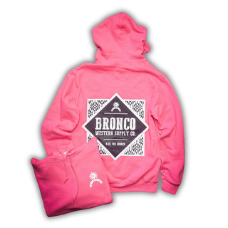 Havasu Hoodie - Neon Pink – Apparel from Bronco Western Supply Co.