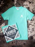 Havasu Tee - Bright Teal - Apparel - Bronco Western Supply Co. - Bronco Western Supply Co.