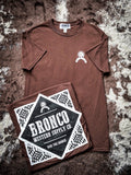 Havasu Tee - Chocolate - Apparel - Bronco Western Supply Co. - Bronco Western Supply Co.