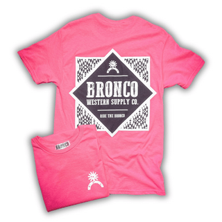 Havasu Tee - Neon Pink – Apparel from Bronco Western Supply Co.