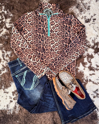 Hear Me Roar Fitted Pullover - Outerwear - Sterling Kreek - Bronco Western Supply Co.