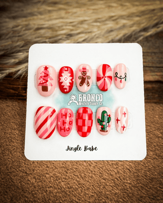 Holiday Western Press-On Nails – Press-on Nails from Bronco Western Supply Co.