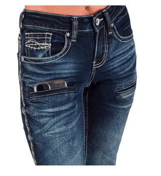 Honor Dark Trouser Jeans – Apparel from Bronco Western Supply Co.