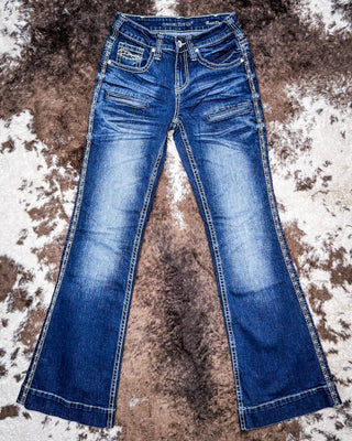 Honor Dark Trouser Jeans – Apparel from Bronco Western Supply Co.