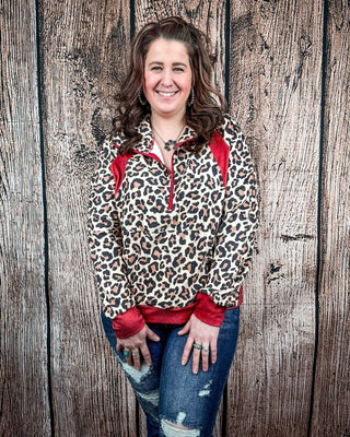 Hotshot Cowgirl Quarter Zip Pullover by Sterling Kreek – Apparel from Bronco Western Supply Co.