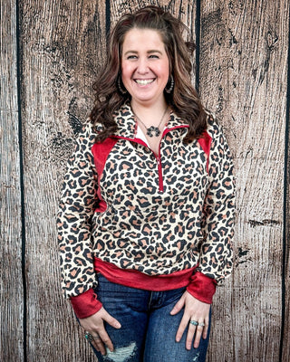 Hotshot Cowgirl Quarter Zip Pullover by Sterling Kreek – Apparel from Bronco Western Supply Co.