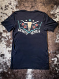 Howdy Honey Tee - Black - Apparel - Bronco Western Supply Co. - Bronco Western Supply Co.