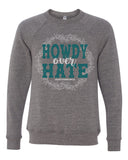 Howdy Over Hate Graphic Crew Neck Sweatshirt - Apparel - Bronco Western Supply Co. - Bronco Western Supply Co.