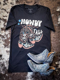 Howdy Y'all Tee - Black - Apparel - Bronco Western Supply Co. - Bronco Western Supply Co.