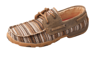 Jamie Twisted X Boat Shoe Driving Moc - Multi & Bomber – Women's Shoes from Bronco Western Supply Co.