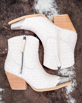 Jim Ankle Bootie in Nude by Very G – Women's Shoes from Bronco Western Supply Co.