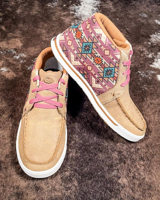 Julie Twisted X Hooey Loper - Bomber & Mauve Multi – Women's Shoes from Bronco Western Supply Co.