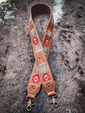 Kacey Embroidered Crossbody Purse Strap - Accessories - Montana West - Bronco Western Supply Co.