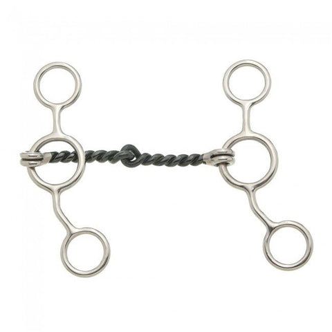 Kelly Silver Star Sweet Iron Jr. Cow Twist - Bits - Tough 1 - Bronco Western Supply Co.