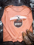 Ladies "Cheyenne" Sienna Long Sleeve T - Shirt - Apparel - Hooey - Bronco Western Supply Co.