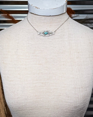 Laramie Stone Aztec Necklace – Jewelry from Bronco Western Supply Co.