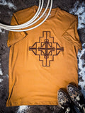 Las Crueces Embroidered Tee - Apparel - 2 Fly Co. (BWS) - Bronco Western Supply Co.