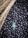 Lightning Bolt Necklace - Turquoise - Jewelry - Bronco Western Supply Jewelry - Bronco Western Supply Co.