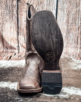 Lindsey Burnished Brown Boots by Roper – Women's Shoes from Bronco Western Supply Co.