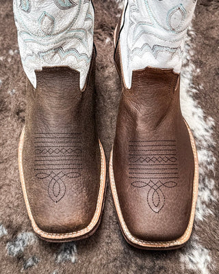 Lindsey White Boots by Roper – Women's Shoes from Bronco Western Supply Co.