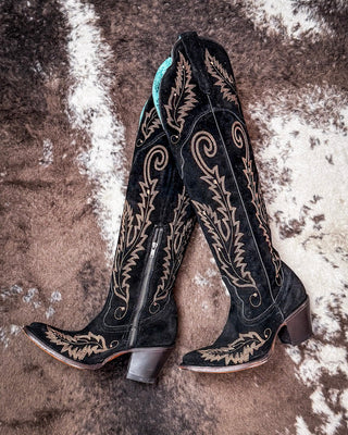 Luxe Outlaw Corral Boots – Women's Boots from Bronco Western Supply Co.
