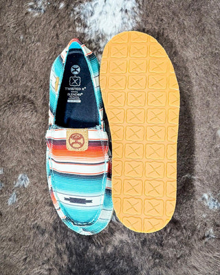 Lydia Twisted X Hooey Slip - On - Sunset Serape – Women's Shoes from Bronco Western Supply Co.