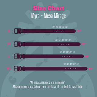 Mesa Moon Mirage Hand-tooled Belt by Myra Bag – Apparel from Bronco Western Supply Co.