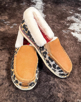 Mia Twisted X Slip - On Loafer - Tan & Cheetah – Women's Shoes from Bronco Western Supply Co.