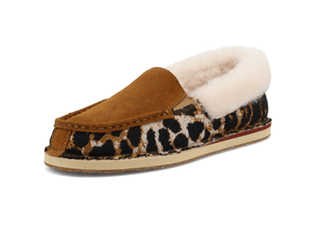 Mia Twisted X Slip - On Loafer - Tan & Cheetah – Women's Shoes from Bronco Western Supply Co.