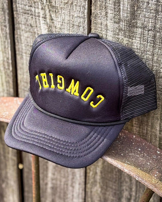 Midnight Cowgirl Embroidered Trucker Cap – Accessories from Bronco Western Supply Co.