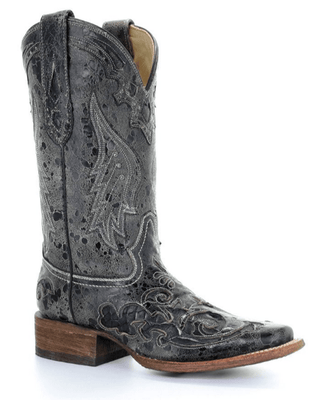 Midnight Slither Corral Boots – Women's Boots from Bronco Western Supply Co.