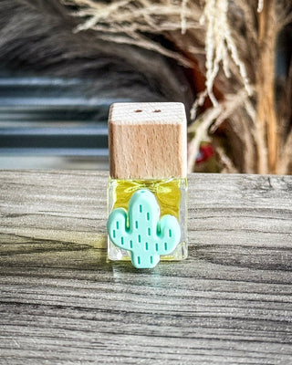 Minty Cactus Vent Clip Car Diffuser in Leather and Lace – Accessories from Bronco Western Supply Co.