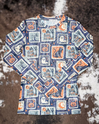 Moon Child Vintage Halloween Mesh Top by Blakeley – Apparel from Bronco Western Supply Co.