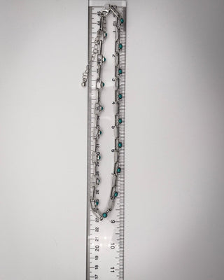 Morrow Chain Necklace with Stone Accents – Jewelry from Bronco Western Supply Co.