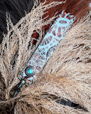 Myra Bag - Aqua Marine Key Fob – Accessories from Bronco Western Supply Co.