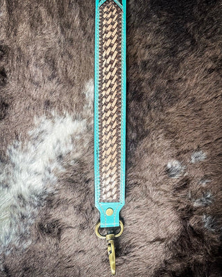 Myra Bag - Azure Purse Strap – Accessories from Bronco Western Supply Co.