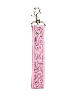 Myra Bag - Blooming Meadows Key Fob in Pink – Accessories from Bronco Western Supply Co.