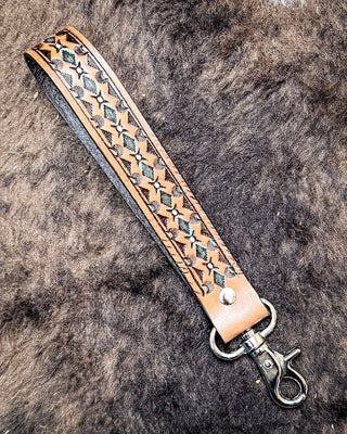 Myra Bag - Canyon Spire Key Fob in Brown – Accessories from Bronco Western Supply Co.