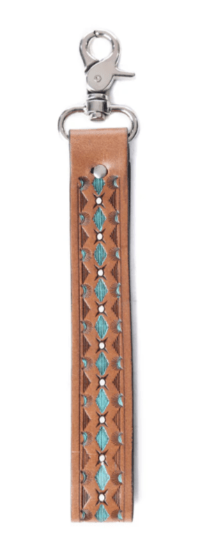Myra Bag - Canyon Spire Key Fob in Brown – Accessories from Bronco Western Supply Co.
