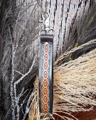 Myra Bag - Canyon Spire Key Fob in Multicolor – Accessories from Bronco Western Supply Co.