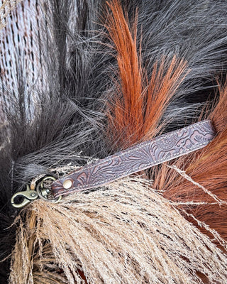 Myra Bag - Classic Country Hand - Tooled Key Fob – Accessories from Bronco Western Supply Co.