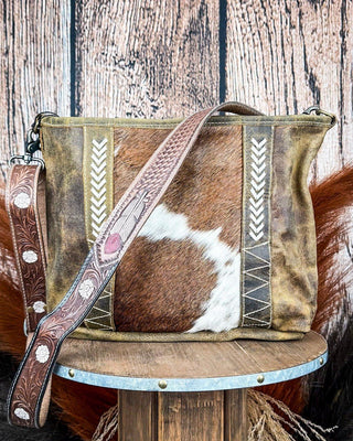 Myra Bag - Cornell Rose Hair On Leather Bag – Purses & Wallets from Bronco Western Supply Co.