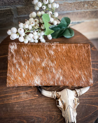 Myra Bag - Crocheted Hairon Wallet – Purses & Wallets from Bronco Western Supply Co.