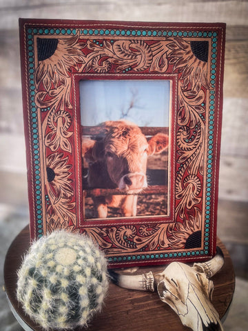 Myra Bag - Devonnies Sunflowers Photo Frame - Gift Items - Myra Bag - Bronco Western Supply Co.