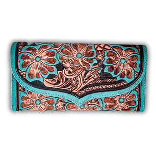 Myra Bag - Flower Crest Ridge Wallet – Purses & Wallets from Bronco Western Supply Co.