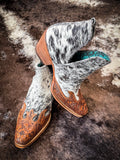 Myra Bag - Frisco Blossom Hand - Tooled Booties - Women's Shoes - Myra Bag - Bronco Western Supply Co.