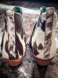 Myra Bag - Frisco Blossom Hand - Tooled Booties - Women's Shoes - Myra Bag - Bronco Western Supply Co.