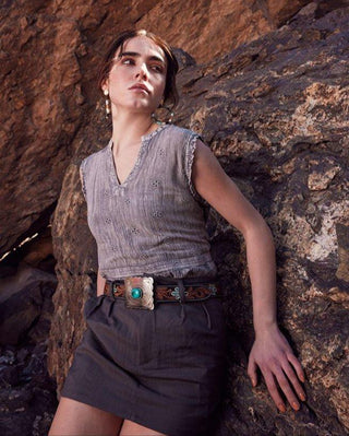 Myra Bag - Klepto Hand Tooled Concho Belt – Apparel from Bronco Western Supply Co.